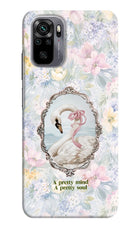 Pretty Mind Pretty Soul Redmi Note 11 SE Hard Case Back Cover by Casekaro