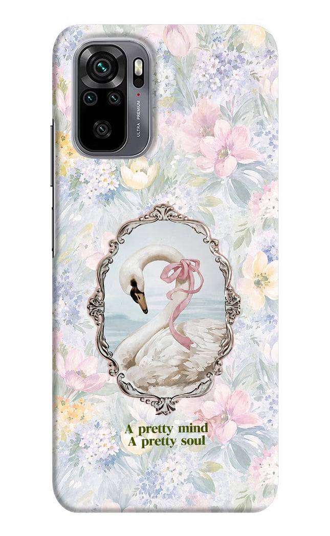 Pretty Mind Pretty Soul Redmi Note 11 SE Hard Case Back Cover by Casekaro