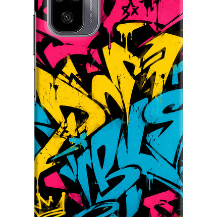 Graffiti Vibe Redmi Note 11 SE Hard Case Back Cover by Casekaro