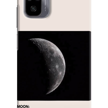 Moon Phase Redmi Note 11 SE Hard Case Back Cover by Casekaro