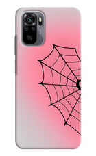 Pink Web Redmi Note 11 SE Hard Case Back Cover by Casekaro