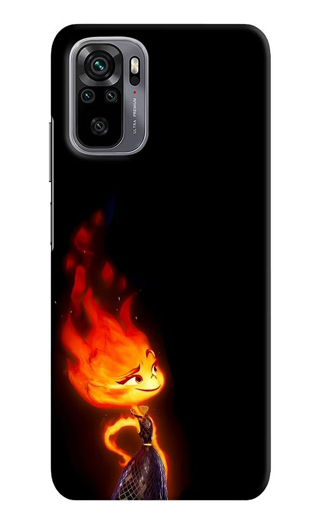 Ember Flame Redmi Note 11 SE Hard Case Back Cover by Casekaro