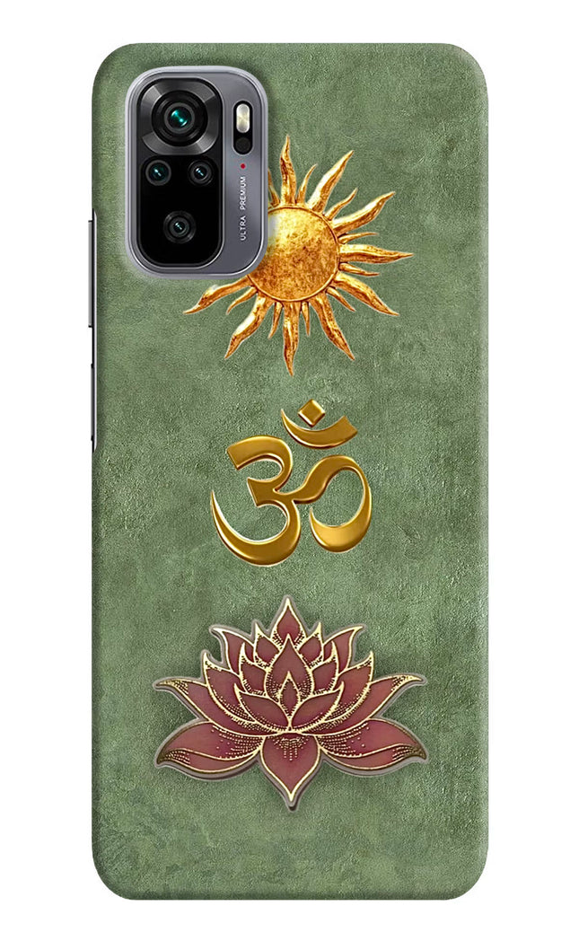 Om & Lotus Redmi Note 11 SE Back Cover