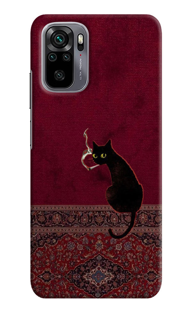 Midnight Cat Redmi Note 11 SE Hard Case Back Cover by Casekaro