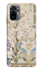 White Lily Redmi Note 11 SE Back Cover
