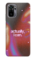 Pink Aura Redmi Note 11 SE Back Cover