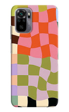 Wavy Grid Redmi Note 11 SE Back Cover