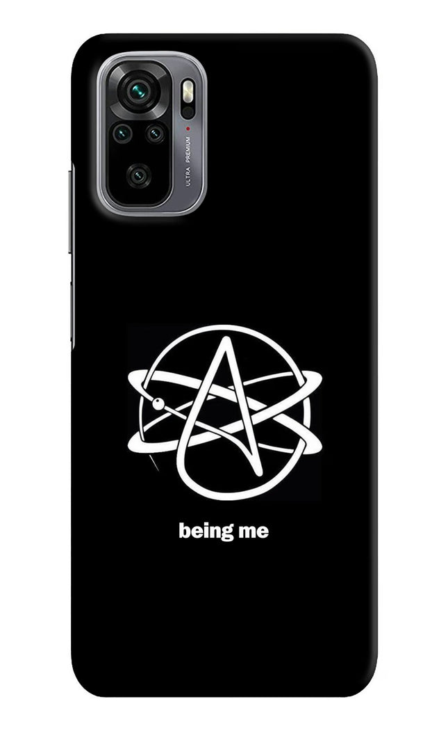 Atheist Symbol Redmi Note 11 SE Hard Case Back Cover by Casekaro
