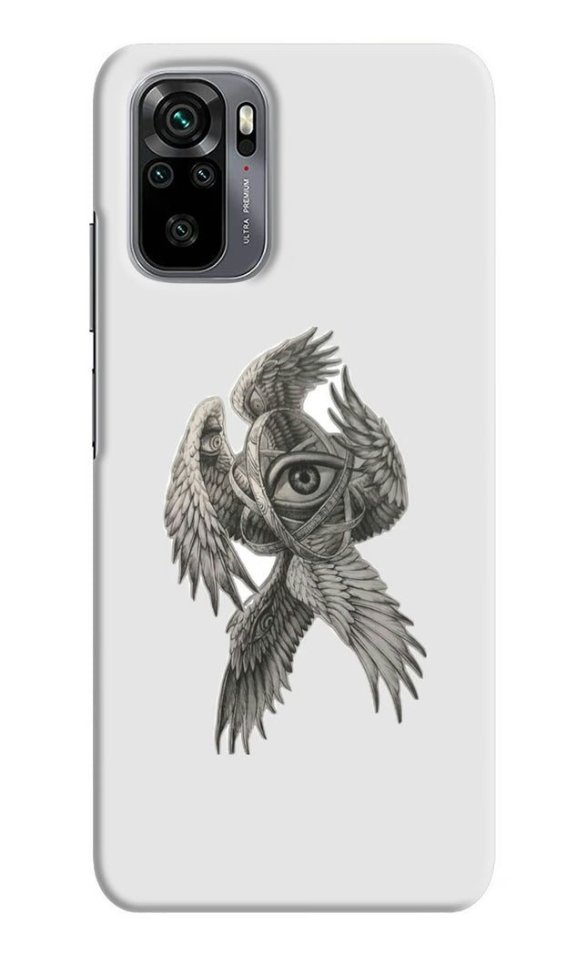Accurate Angel Redmi Note 11 SE Hard Case Back Cover by Casekaro