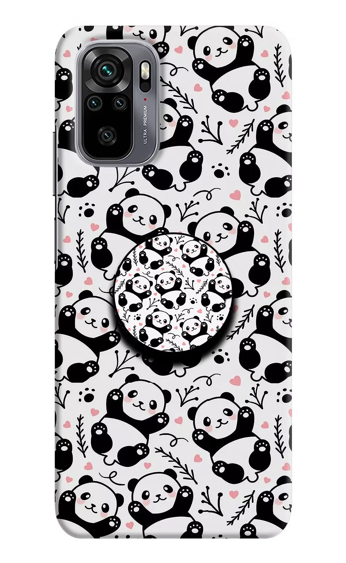 Cute Panda Redmi Note 11 SE Pop Case by Casekaro