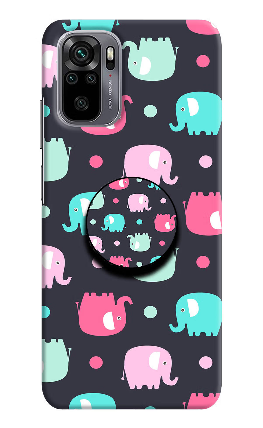 Baby Elephants Redmi Note 11 SE Pop Case, Hard case