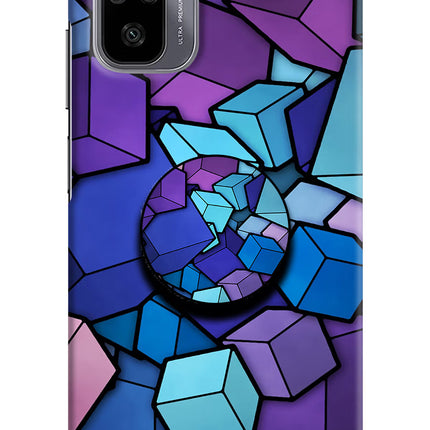 Cubic Abstract Redmi Note 11 SE Pop Case by Casekaro