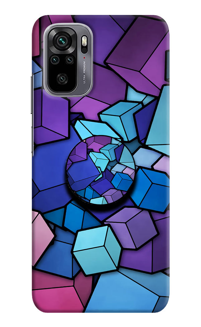Cubic Abstract Redmi Note 11 SE Pop Case by Casekaro