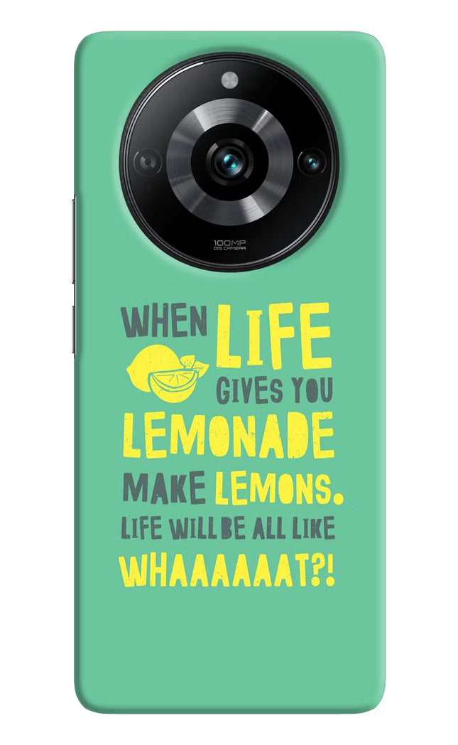 Quote Realme Narzo 60 Pro Hard Case Back Cover by Casekaro