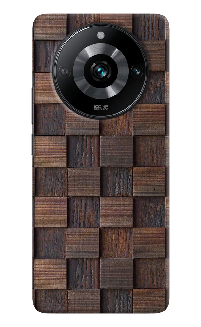 Wooden Cube Design Realme Narzo 60 Pro Hard Case Back Cover by Casekaro