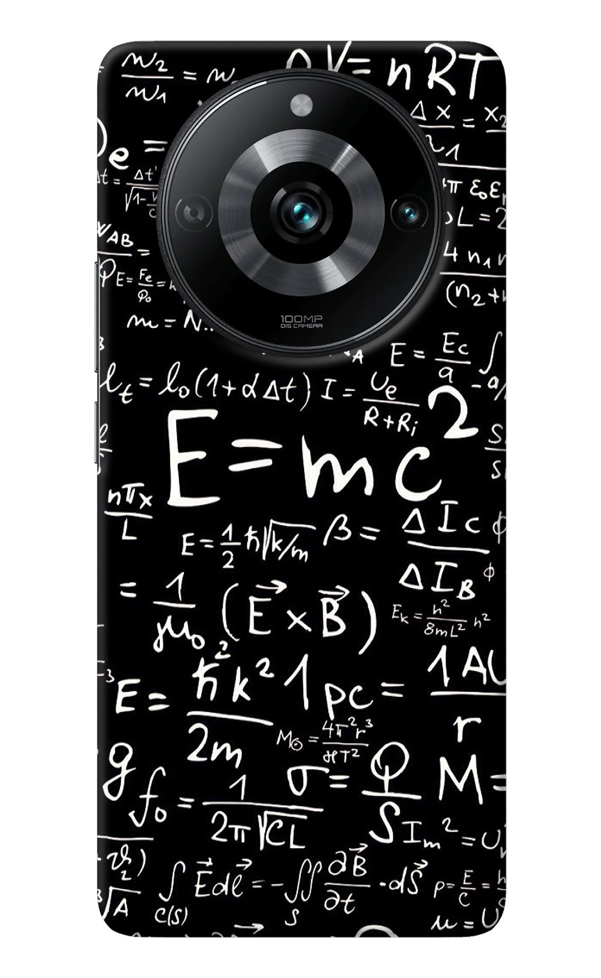 Physics Albert Einstein Formula Realme Narzo 60 Pro Back Cover
