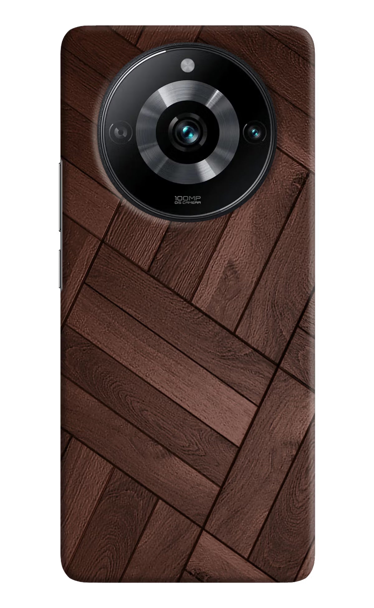 Wooden Texture Design Realme Narzo 60 Pro Hard Case Back Cover by Casekaro