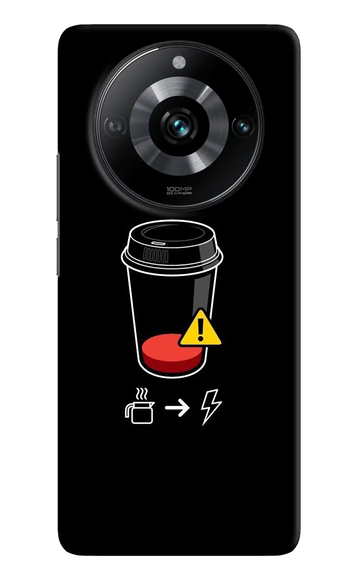 Coffee Realme Narzo 60 Pro Hard Case Back Cover by Casekaro