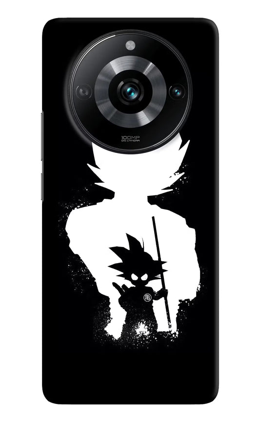 Goku Shadow Realme Narzo 60 Pro Hard Case Back Cover by Casekaro