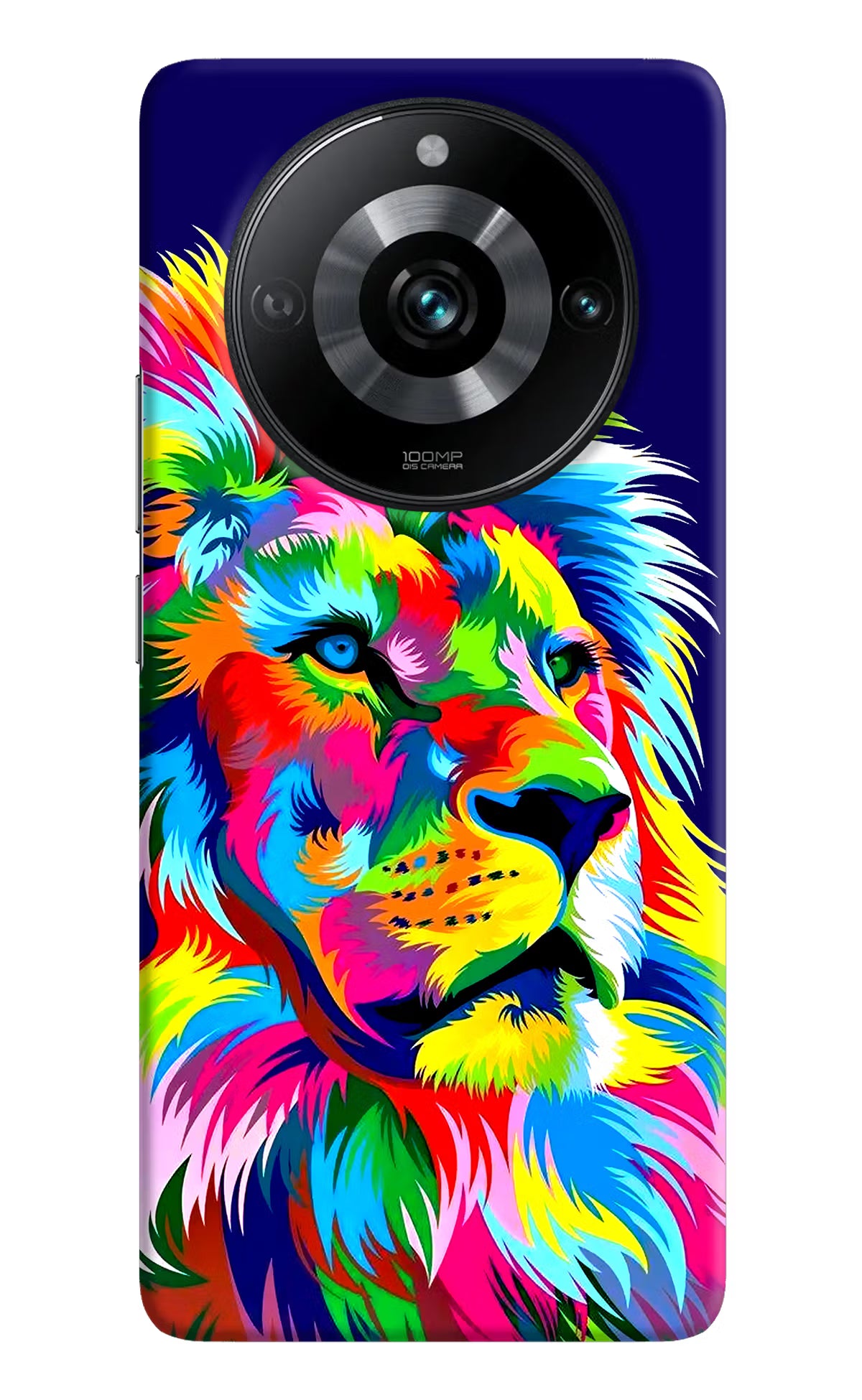 Vector Art Lion Realme Narzo 60 Pro Hard Case Back Cover by Casekaro