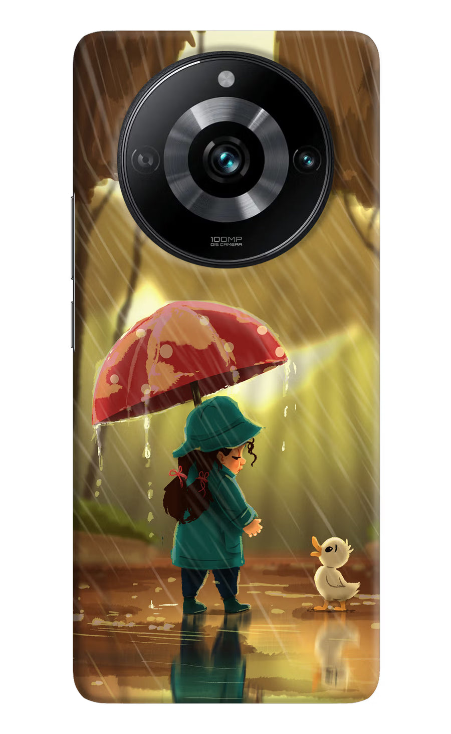Rainy Day Realme Narzo 60 Pro Back Cover, Hard case