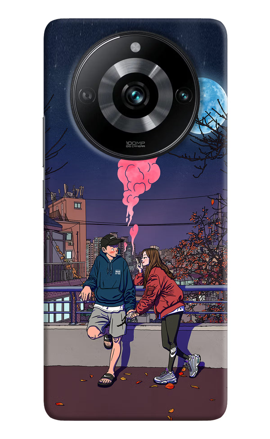 Chilling Couple Realme Narzo 60 Pro Back Cover, Hard case