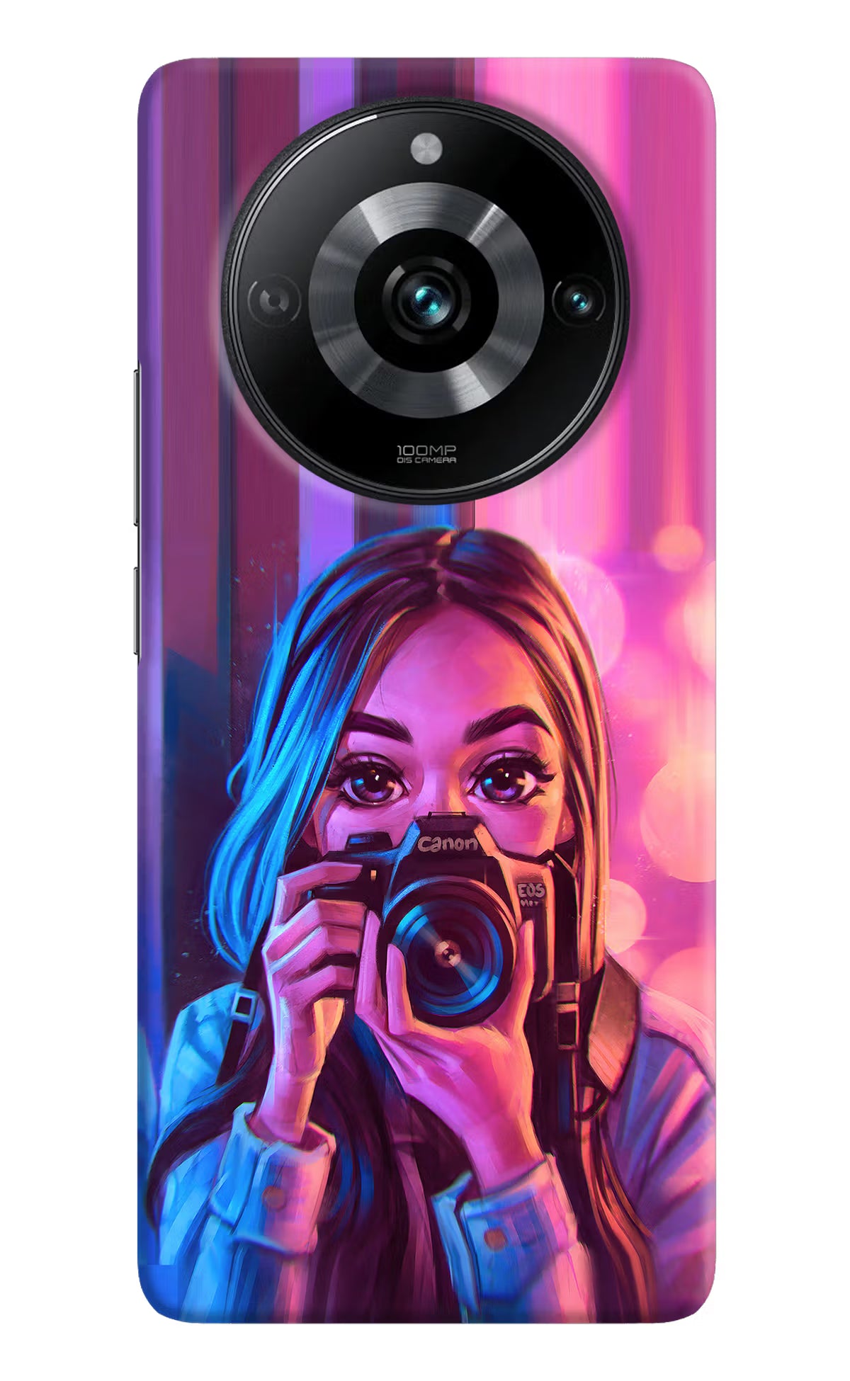Girl Photographer Realme Narzo 60 Pro Hard Case Back Cover by Casekaro