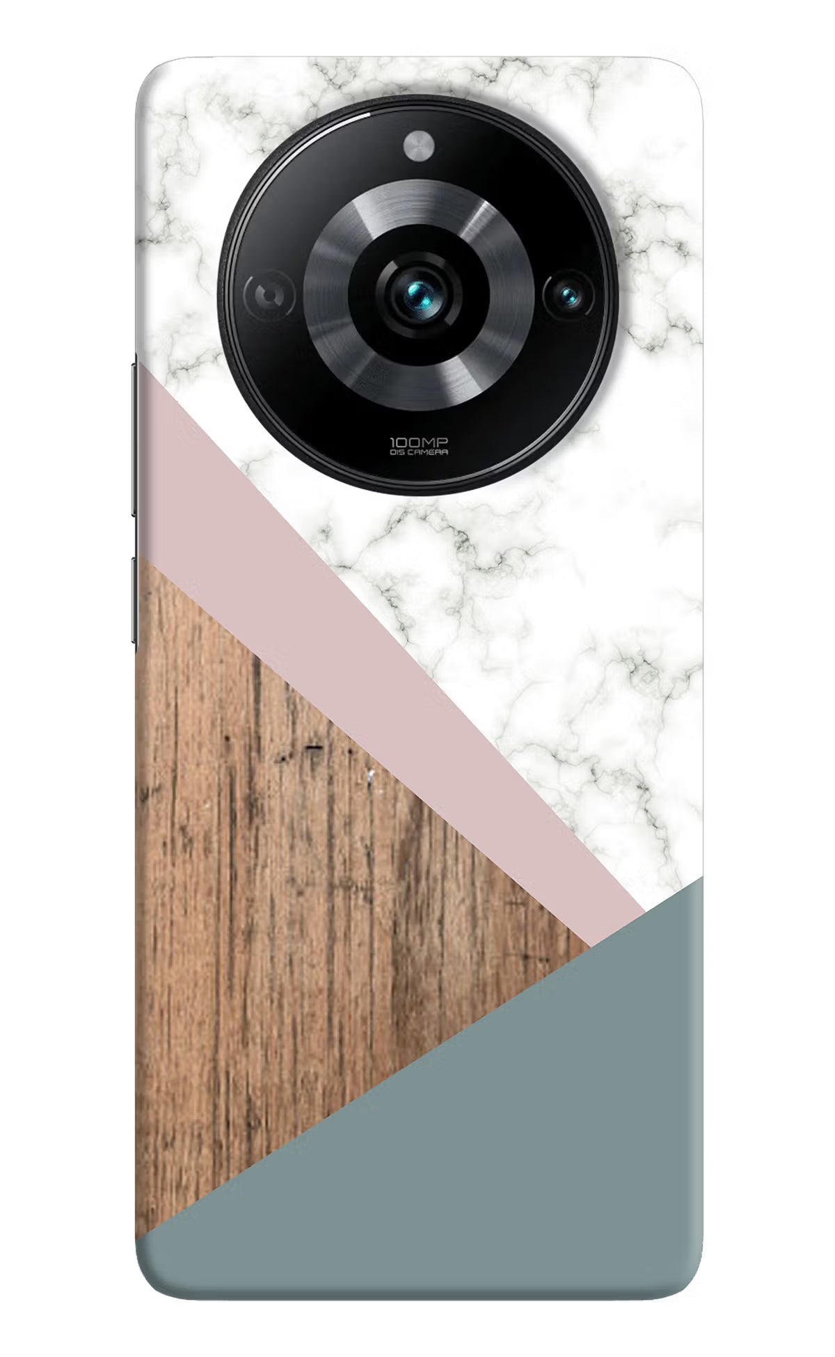 Marble wood Abstract Realme Narzo 60 Pro Hard Case Back Cover by Casekaro