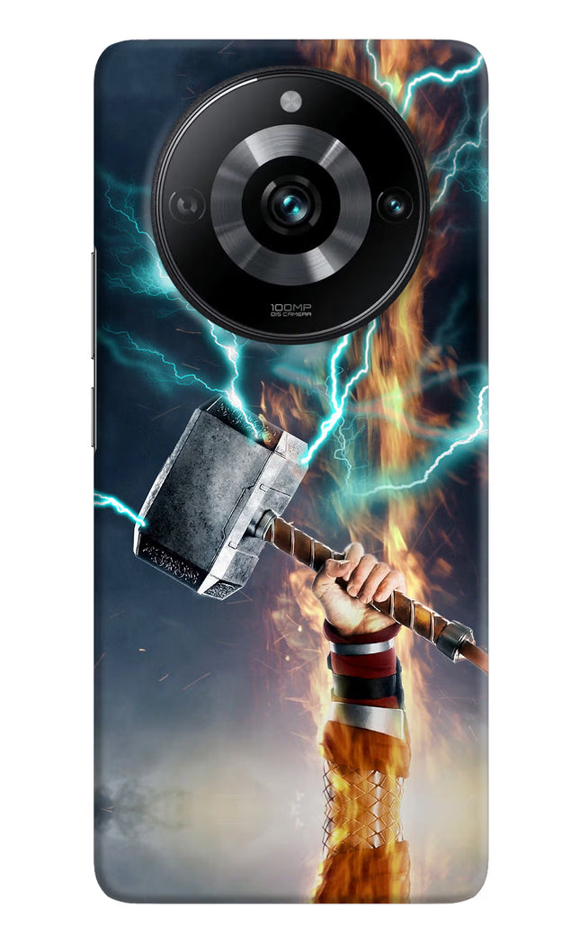 Thor Hammer Mjolnir Realme Narzo 60 Pro Hard Case Back Cover by Casekaro