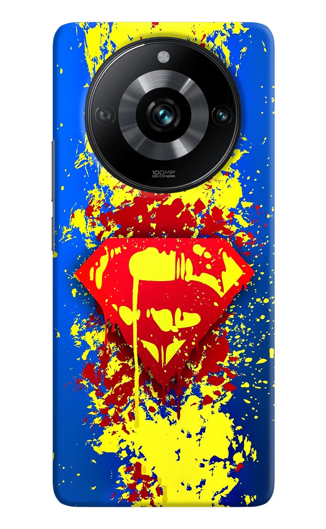Superman logo Realme Narzo 60 Pro Hard Case Back Cover by Casekaro