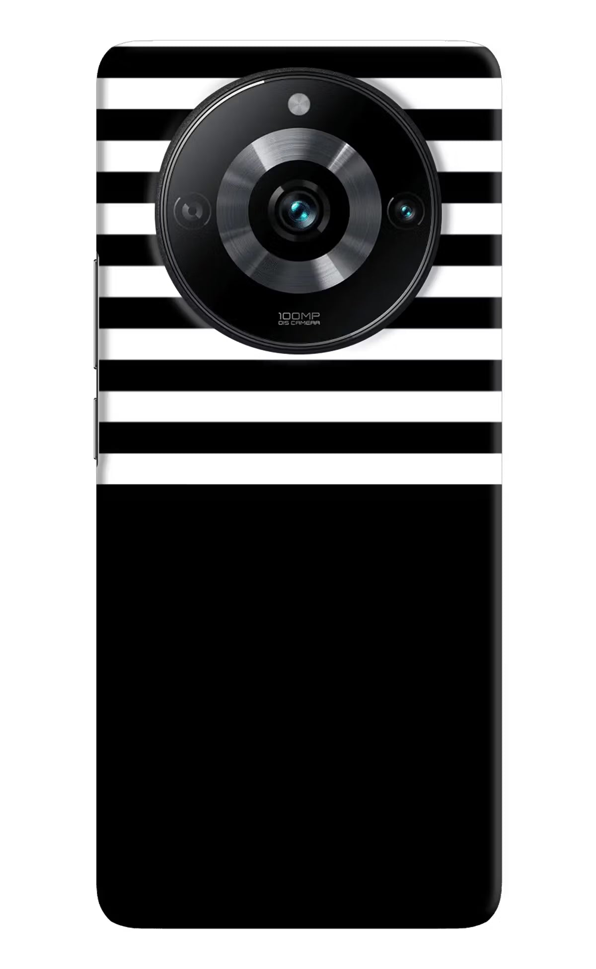 Black and White Print Realme Narzo 60 Pro Hard Case Back Cover by Casekaro
