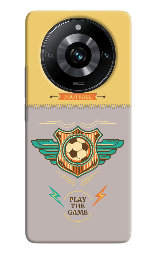 Football Realme Narzo 60 Pro Hard Case Back Cover by Casekaro