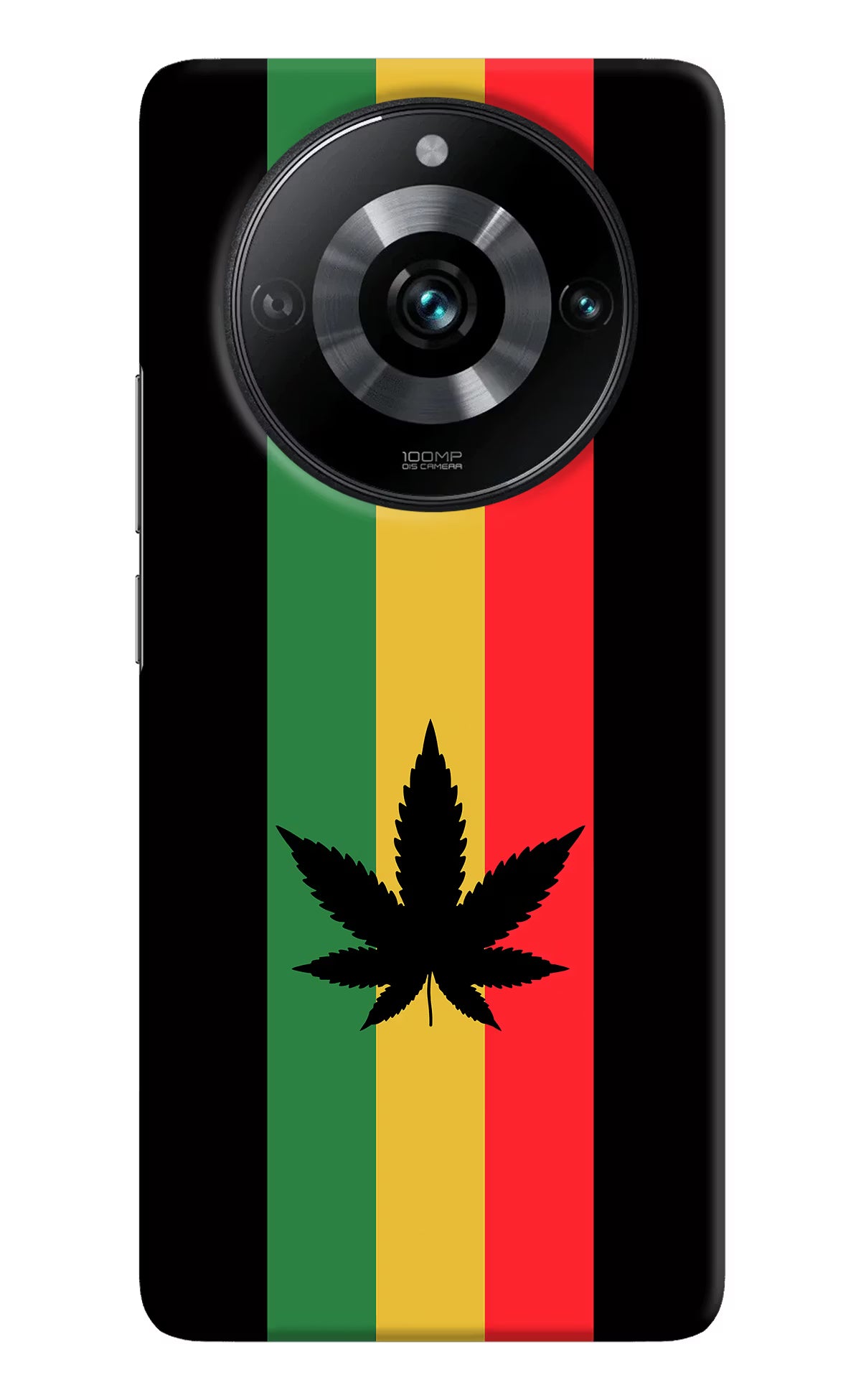 Weed Flag Realme Narzo 60 Pro Hard Case Back Cover by Casekaro