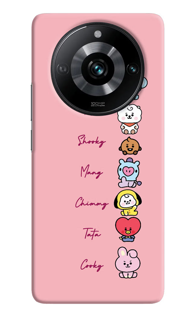 BTS names Realme Narzo 60 Pro Hard Case Back Cover by Casekaro