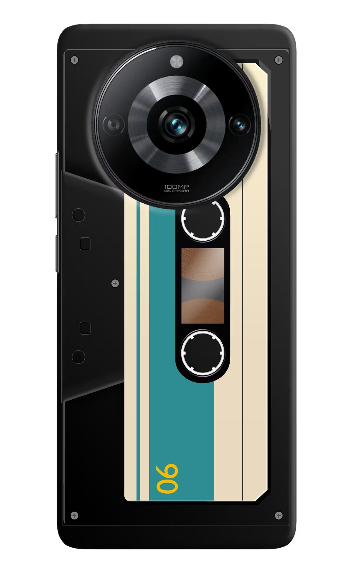 Cassette Realme Narzo 60 Pro Hard Case Back Cover by Casekaro