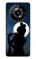 Shri Krishna Silhouette Realme Narzo 60 Pro Hard Case Back Cover by Casekaro