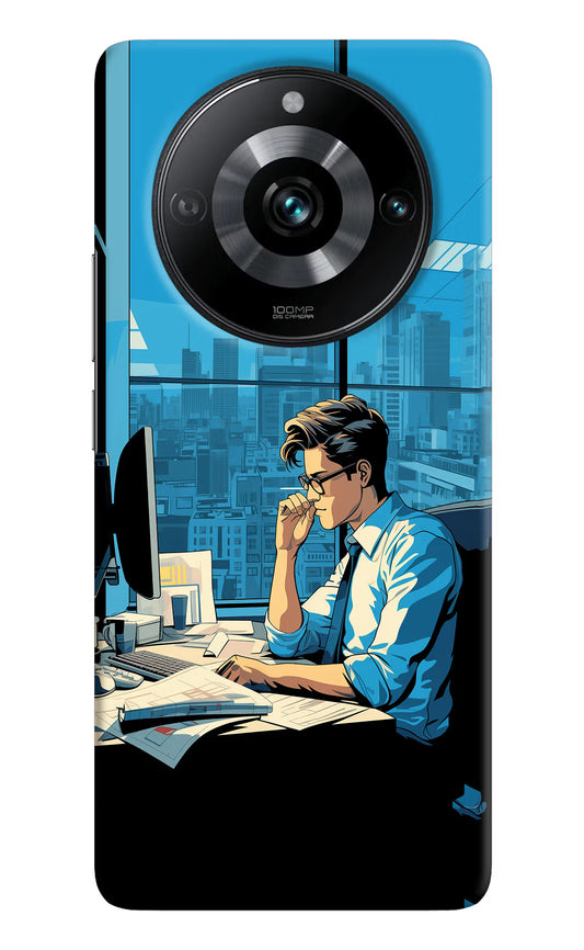 Focused Hustler (AI Generated) Realme Narzo 60 Pro Hard Case Back Cover by Casekaro