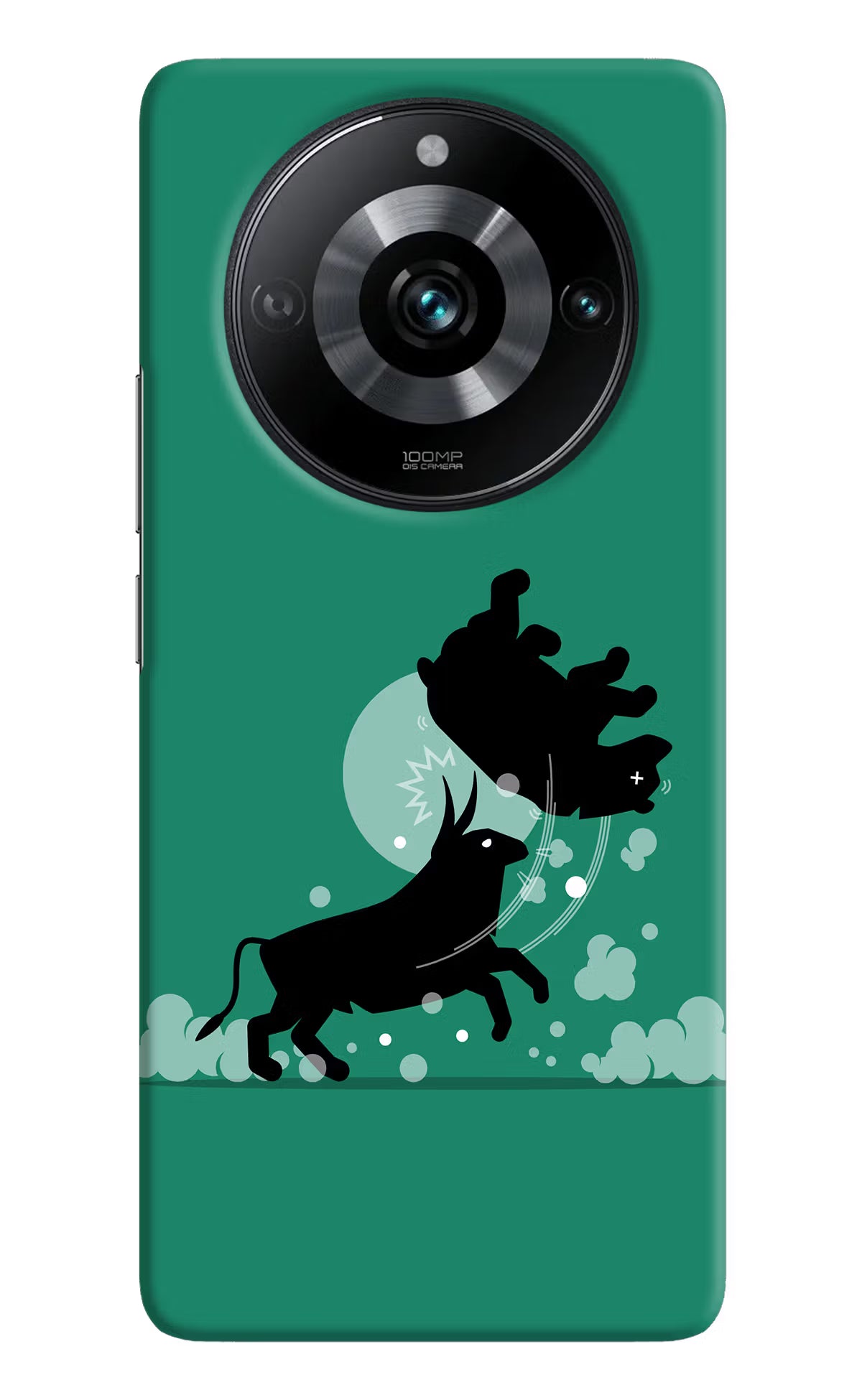 Bull Conqueror Realme Narzo 60 Pro Hard Case Back Cover by Casekaro