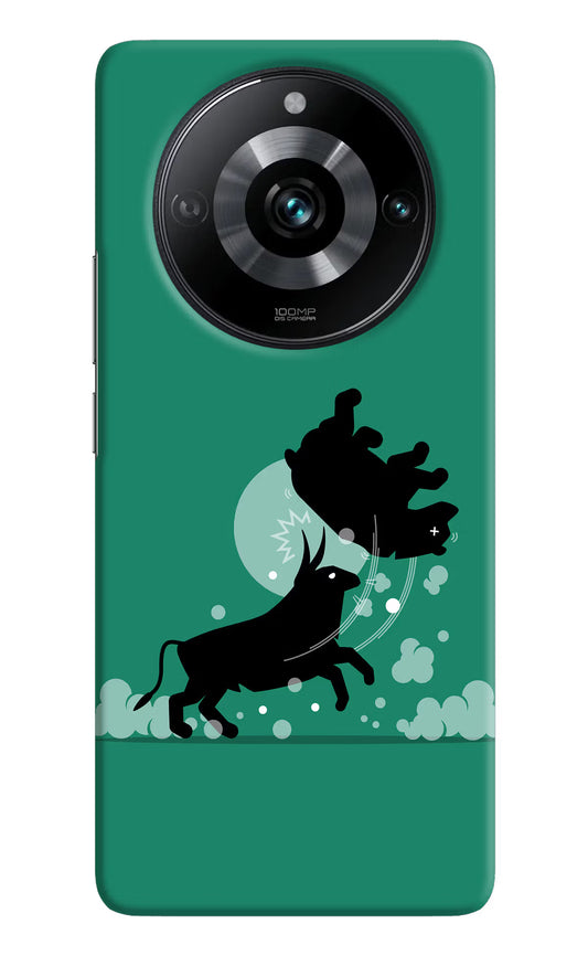 Bull Conqueror Realme Narzo 60 Pro Hard Case Back Cover by Casekaro