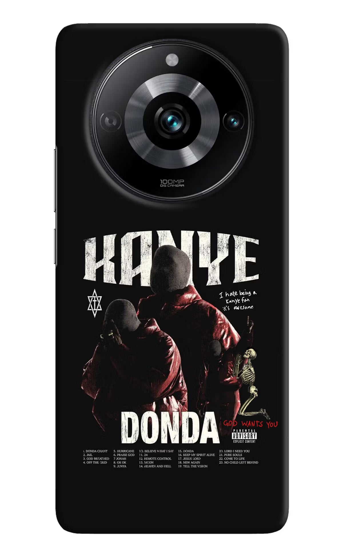Donda Kanye West Realme Narzo 60 Pro Hard Case Back Cover by Casekaro