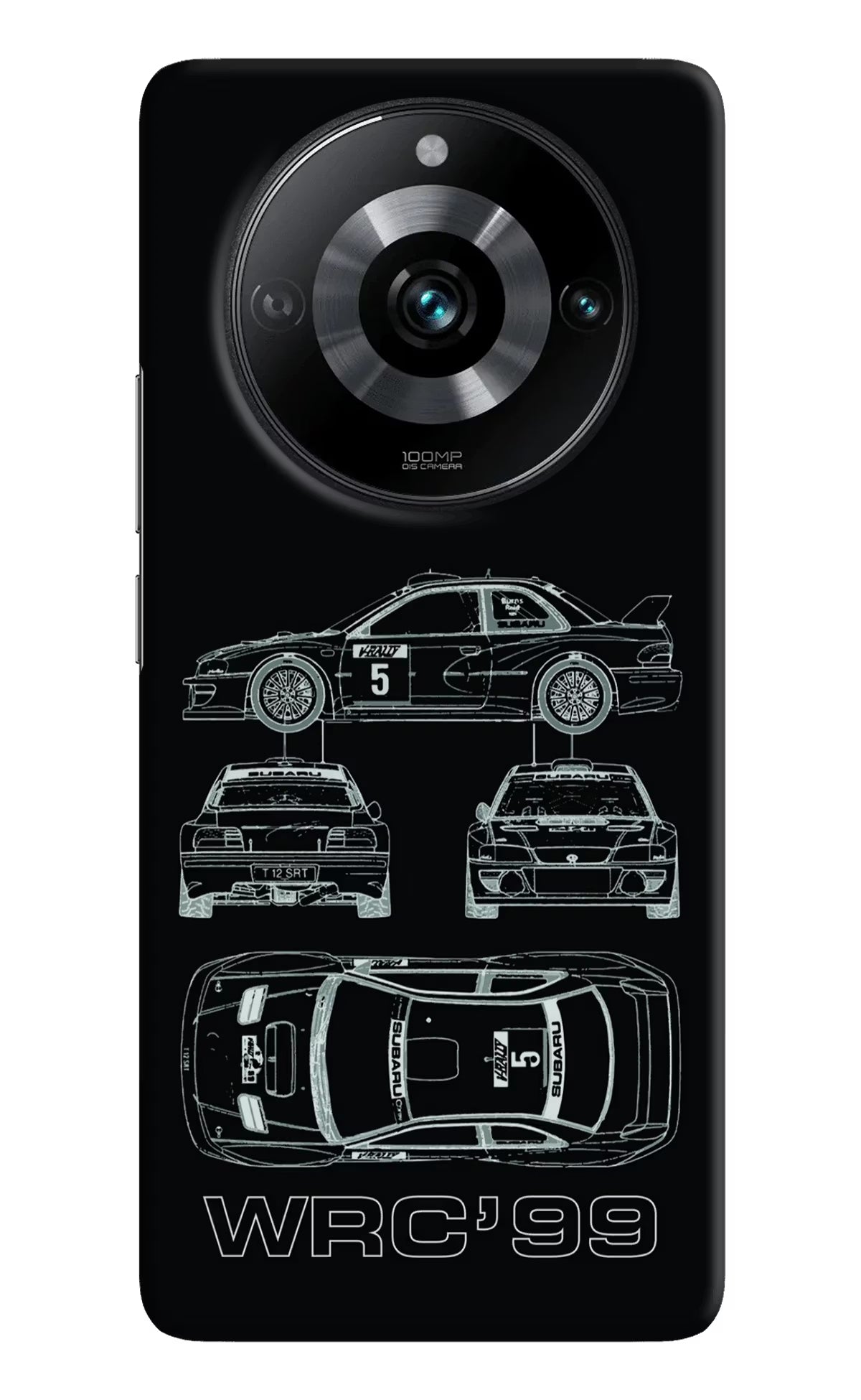 WRC'99 Realme Narzo 60 Pro Hard Case Back Cover by Casekaro
