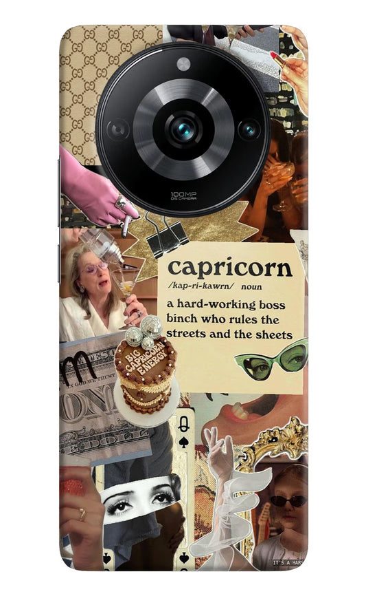 Capricorn Zodiac Realme Narzo 60 Pro Hard Case Back Cover by Casekaro