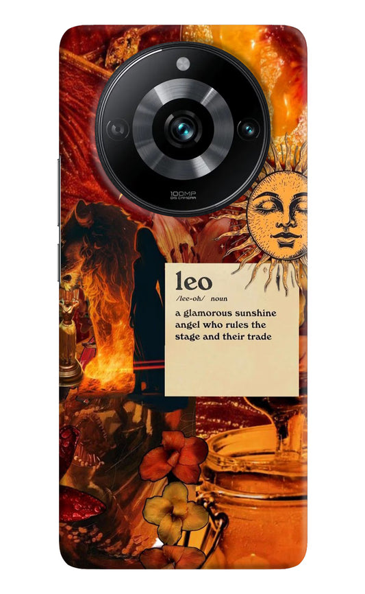 Leo Zodiac Realme Narzo 60 Pro Hard Case Back Cover by Casekaro
