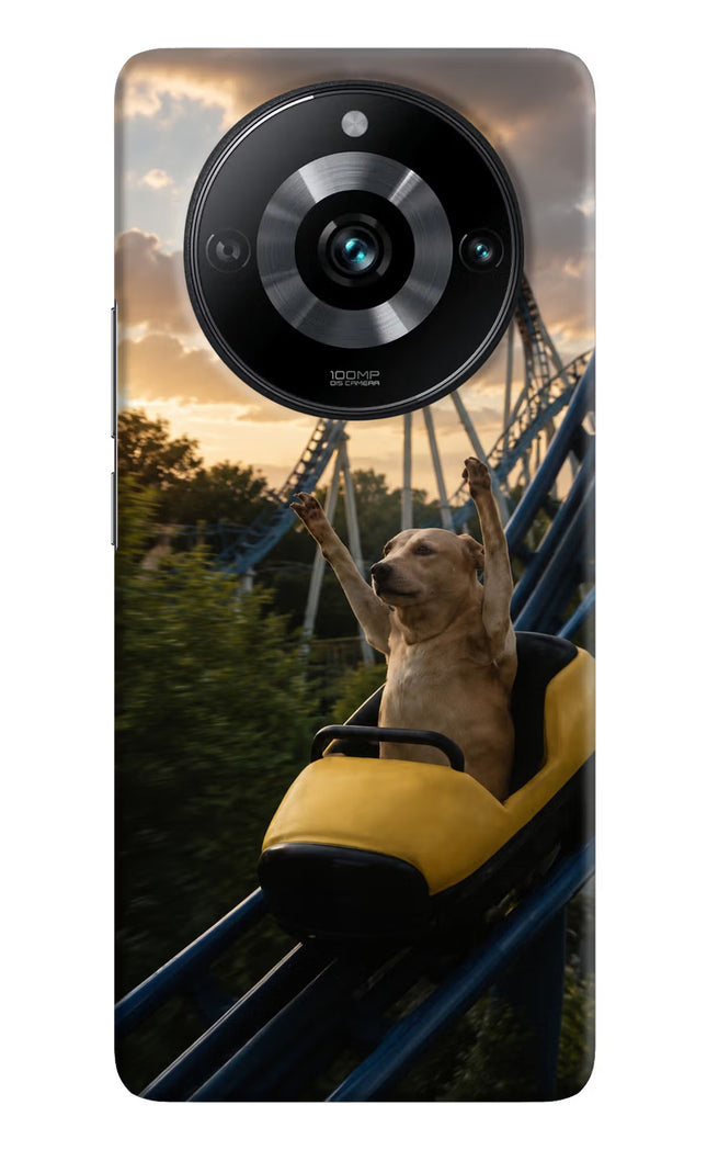 Rollercoaster Dog Realme Narzo 60 Pro Hard Case Back Cover by Casekaro