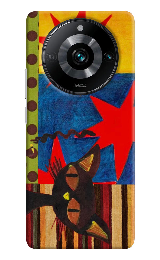 Pop Cat Realme Narzo 60 Pro Hard Case Back Cover by Casekaro
