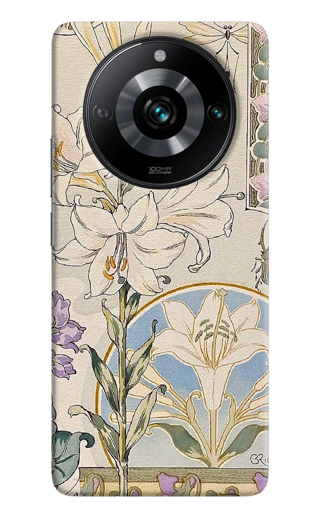 White Lily Realme Narzo 60 Pro Hard Case Back Cover by Casekaro