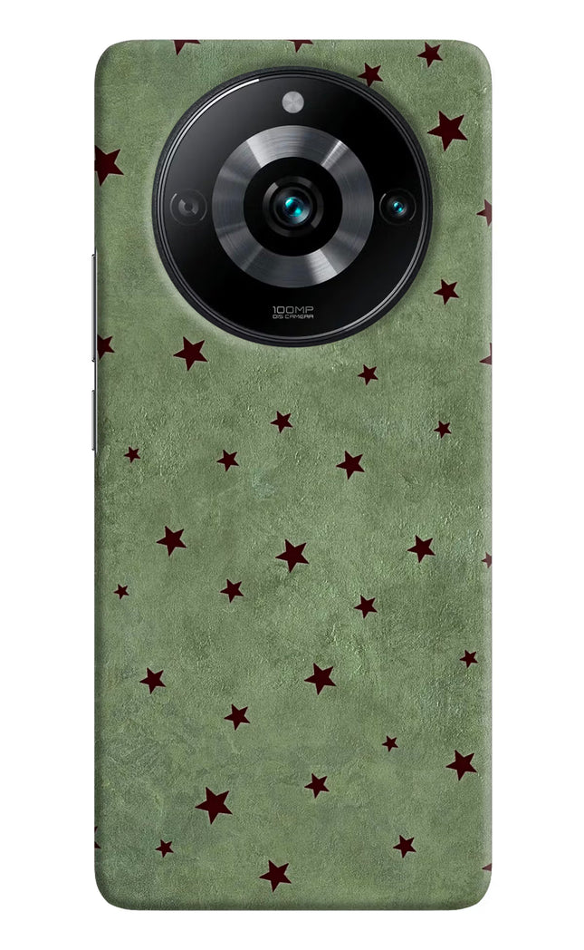 Green Stars Realme Narzo 60 Pro Hard Case Back Cover by Casekaro