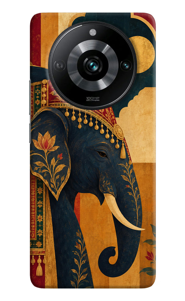 Royal Elephant Realme Narzo 60 Pro Hard Case Back Cover by Casekaro
