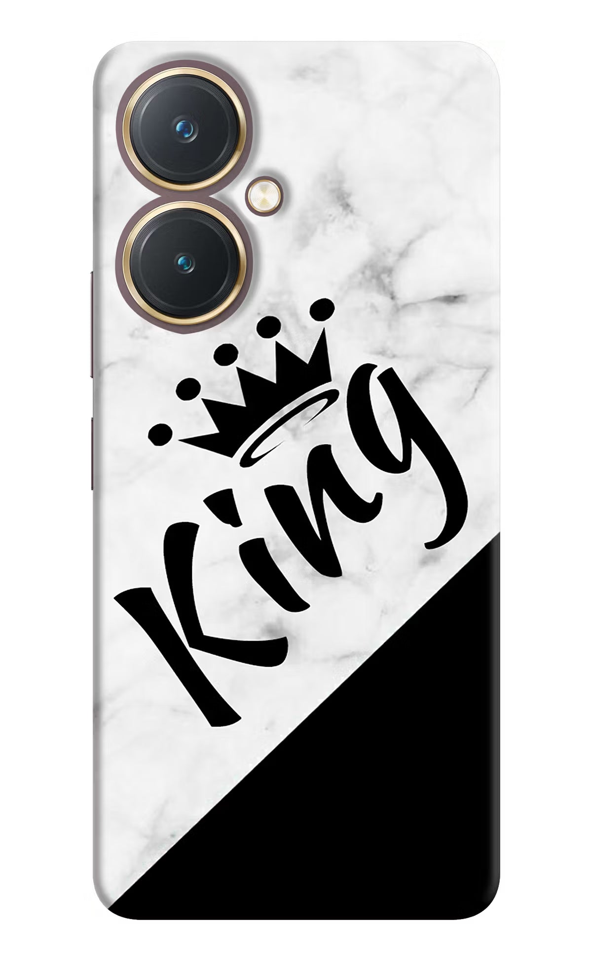 King Vivo Y27 Hard Case Back Cover by Casekaro