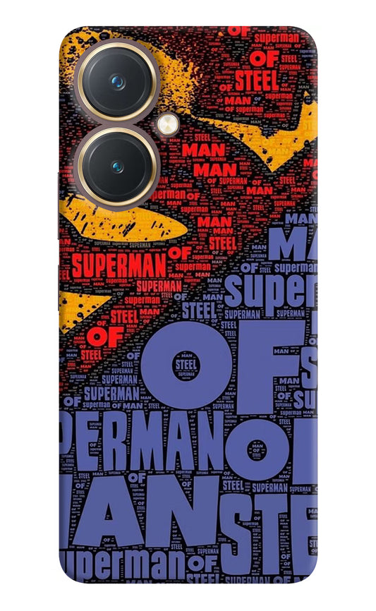 Superman Vivo Y27 Hard Case Back Cover by Casekaro